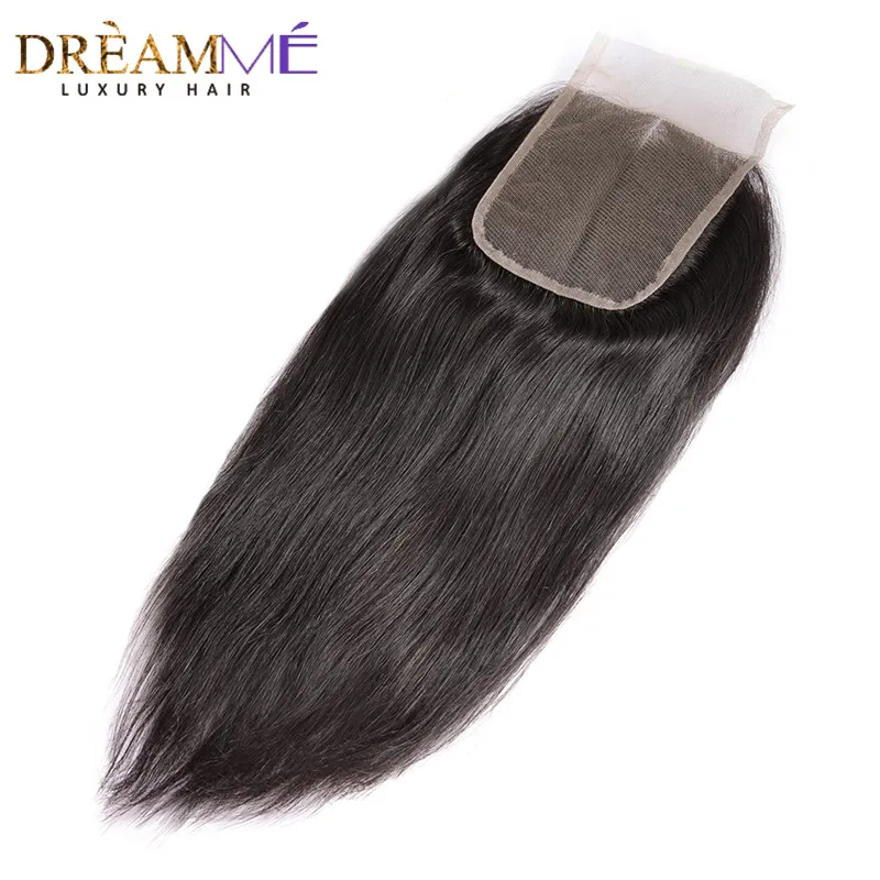 straight human hair lace closure (2)