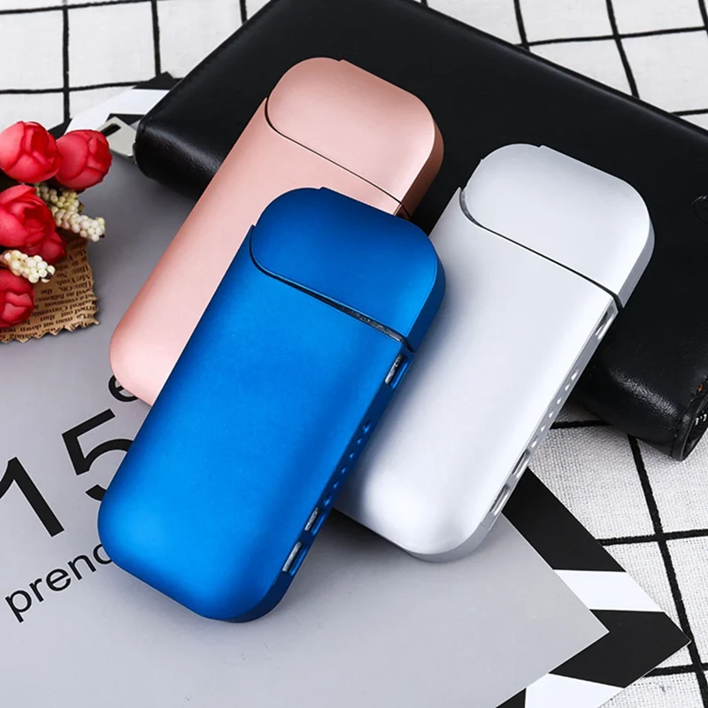 

Fashion Black Red Silver PC Case Electronic Cigarette For IQOS Full Protective Case For IQOS 2.4 Plus