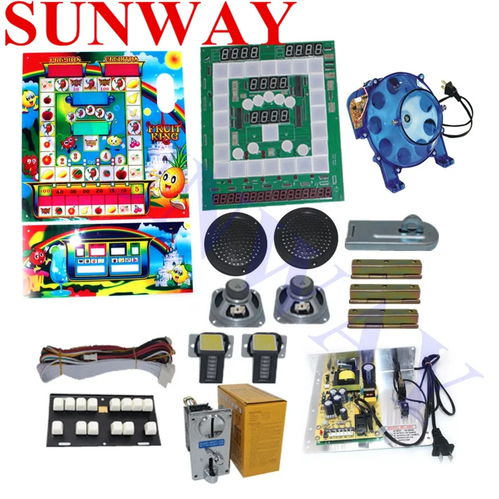 

Happy Fruit Mario Game Machine Kits / Mario Arcade Machine / slot game machine / Fruit King