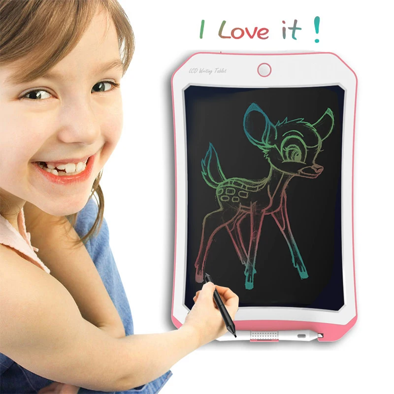 ЖК-планшет для рисования Детская цифровая графика для письма доска для упражнений красочная электроника для детей для учебы