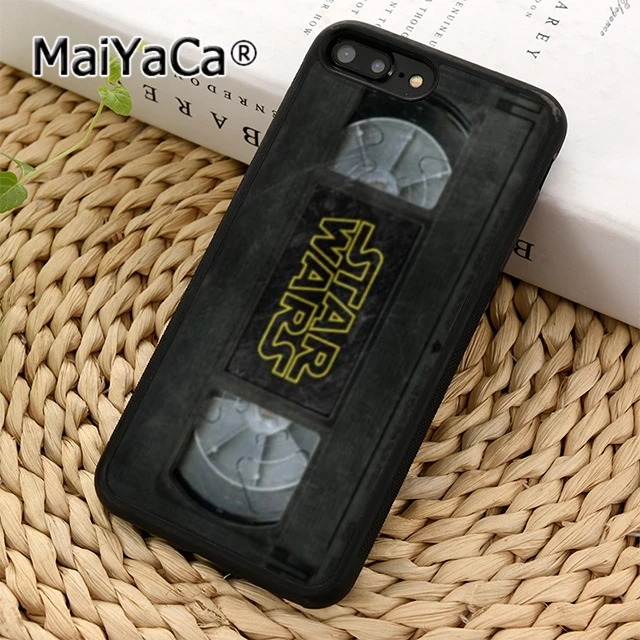 MaiYaCa Звездные войны пленка VHS клейкий чехол для телефона чехол для iPhone 11 pro 5 6s 7 8 XR XS max samsung Galaxy S5 S6 S7 edge S8 S9 plus