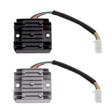 ATV GY6 50 150cc Scooter 4 Wires Voltage Regulator Rectifier Motorcycle Boat Motorcycle Charging Starting Systems
