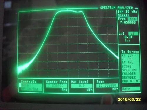 Коротковолновый полосовой фильтр BPF 7 мГц высокая изоляция диапазон пройти фильтр Узкая полоса