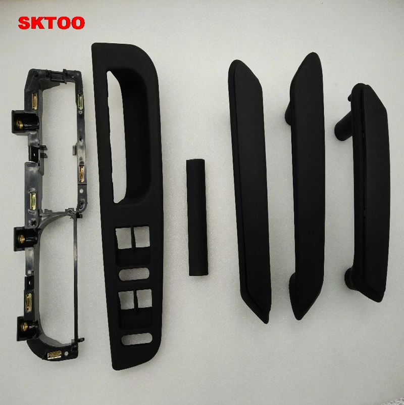 SKTOO 9pcs black For Volkswagen Passat B5 inner door handle / handle