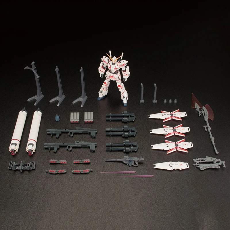 Japaness Bandai HG 1/144 Gundam Модель RX 0 полный панцири единорог GUNDAM японская модель робот