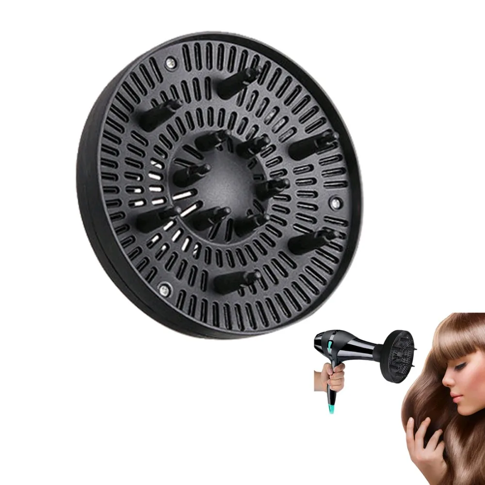 

NEW Black Hair Dryer Curly Diffuser Tool Fashion Blower Hairdressing Salon Tool Wind Professional Universal Diffuser