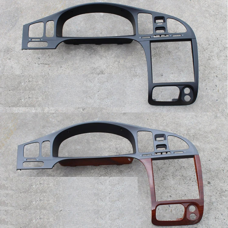 

peach wood center console instrument panel trim CD navigation air outlet instrument frame for Hyundai Elantra