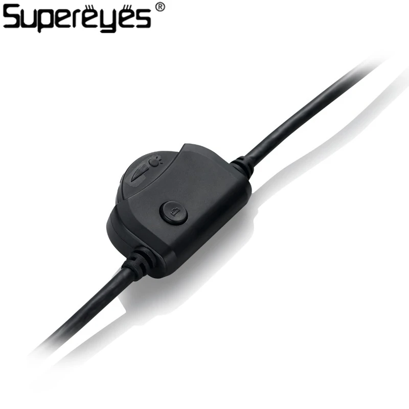 Supereyes 100X светодиодный фотоаппарат N015-10 USB Гибкий бороскоп эндоскоп Водонепроницаемый 10 м трубка 7 мм Диаметр с 3 миллионов пикселей CMOS
