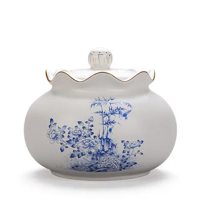 Jia-gui luo китайский Zisha керамический чайный ящик влагостойкий водостойкий хороший выбор для сбора для сухофруктов и конфет - Цвет: 4