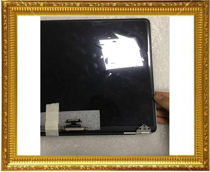 Подлинная серый серебристый Цвет A1707 ЖК-дисплей Дисплей сборки для Macbook Pro retina 1" A1707 Полный ЖК-экран в сборе