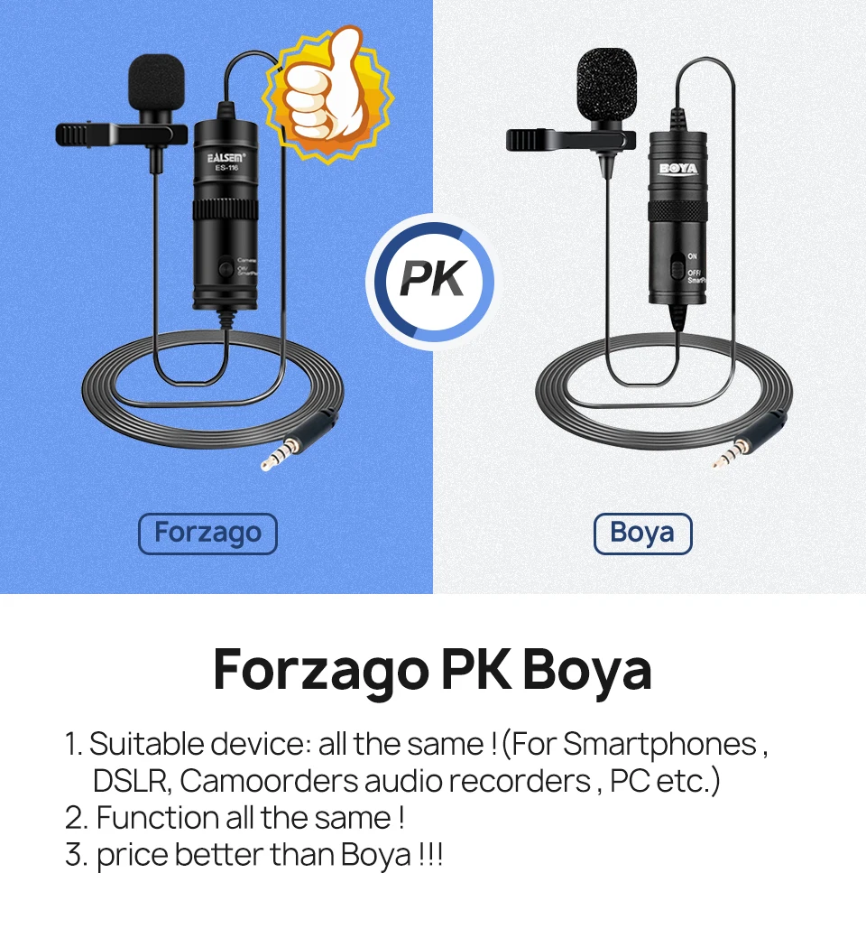 BOYA BY-M1DM двойной петличный микрофон BY-M1 микрофона всенаправленный клип-на лацкане видео микрофон для iPhone Canon Nikon DSLR