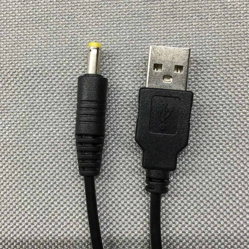 FZQWEG USB A к DC 5 В 4,0 мм/1,7 мм кабель адаптера питания свинец 80 см Зарядное устройство Замена подходит для sony psp