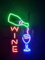 Wein Flasche Glas Neon Licht Zeichen Bier Bar-in Neonröhren & Röhren aus Licht & Beleuchtung bei