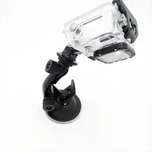 go pro Car Suction Cup Mount Holder Tripod Mount Adapter For Gopro Hero 4 3+ 3 sjcam sj4000 aluminum xiaomi yi Accessories GP61
