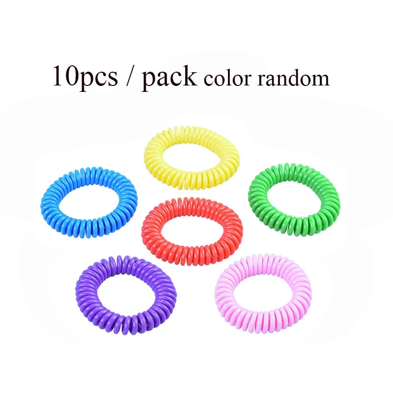 

10PCS Outdoor Mosquito Repellent Bracelet Set Pest Control Repeller Mutifunction of Insect Protection Outdoor Indoor Adults Kids