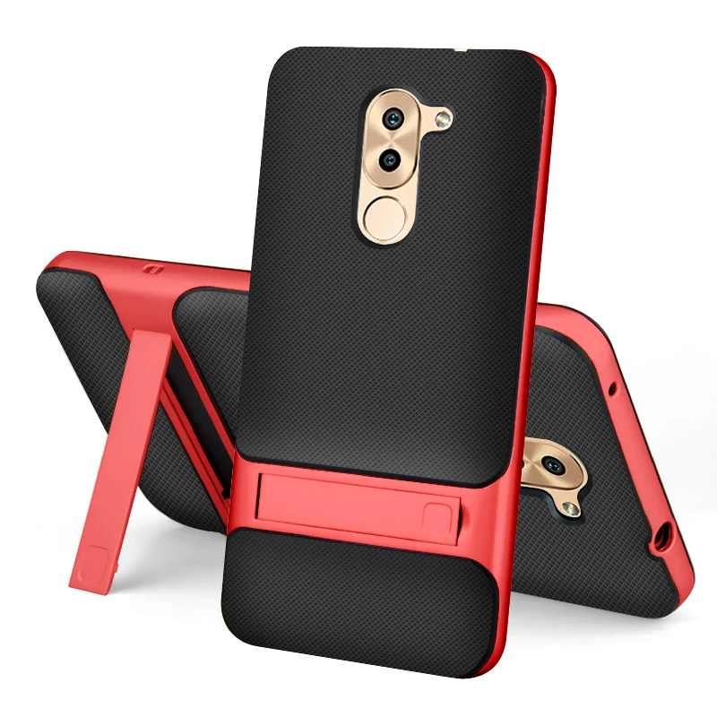 YonLinTan coque чехол для huawei Honor 6x6 X Mate 9 lite Gr5 2017 на задней панели телефона с держателем