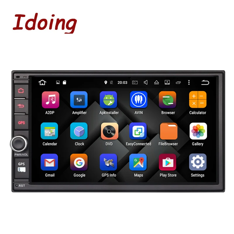 Idoing 2GB RAM Steering Wheel Universal 2Din Android 6 0 font b Car b font DVD