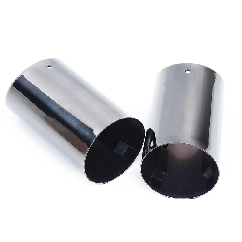

Black Pipes Tip Titanium Exhaust for BMW E90 E92 325 3Series 06-10 2018