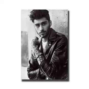 

Art Poster Print Home Wall deco8x12 12x18 24x36decor canvas living room decoration Zayn Malik hot Music Singer