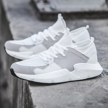 

Vogue New Comfortable Casual Shoes Men Brand Designer Shoes For Male Breathable Mesh Men Shoes Patchwork Sneakers