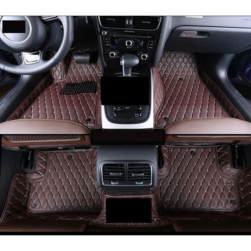 

lsrtw2017 leather car floor mat for audi tt 1998-2014 2015 2016 2017 2018 2019 2020 2013 2012 2011 MK1 MK2 MK3 8s tts 8n 8j 8s
