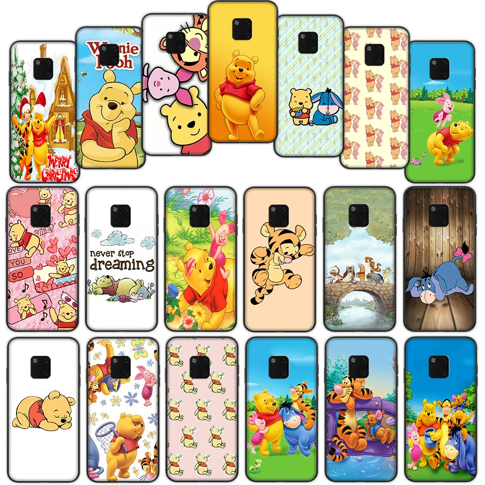 

Cartoon Winnie Pooh Bear Soft Cover Case for Huawei P9 P8 Lite Mate 10 20 Lite Pro