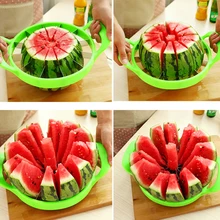 Artefacto de la sandía Fruta Cortada Función Split Sandía Cortada Rebanada de Melón Cortador Conveniente Cocina Cocina Herramientas De Corte de Corte