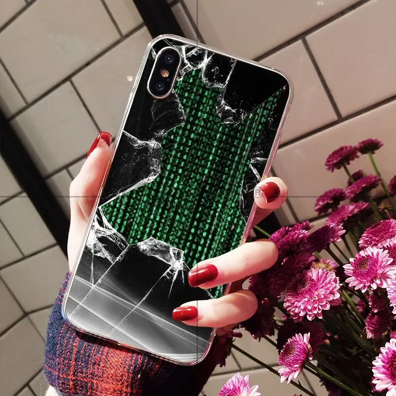 Broken glass screen