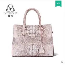 2019 Гете новая настоящая крокодиловая сумка тайская кожаная сумка женская сумка через плечо