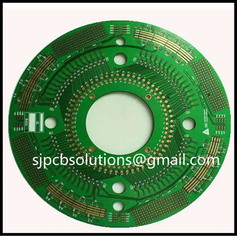 Prototype PCB Board Round Aluminium FR4 LED HASL ENIG Circuit Boardin