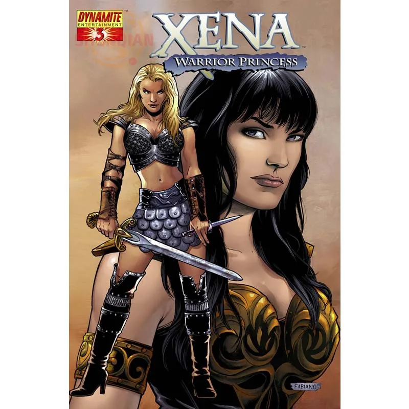 Пользовательские Xena воин постер с принцессой на заказ холст плакат искусство отделочная ткань для дома ткань стены плакат печать шелковая ткань - Цвет: Светло-желтый