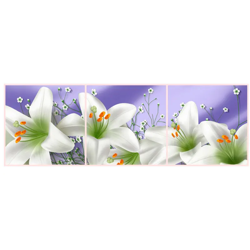 oil paintings customizable canvas wall art 3 pcs modern wall pictures