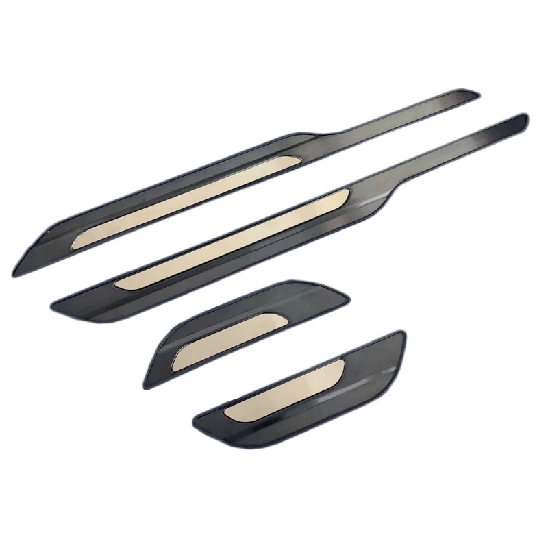 

Car Stainless and plastic Door Sill Scuff Plate Cover For Toyota Corolla Sport Hatchback 2019