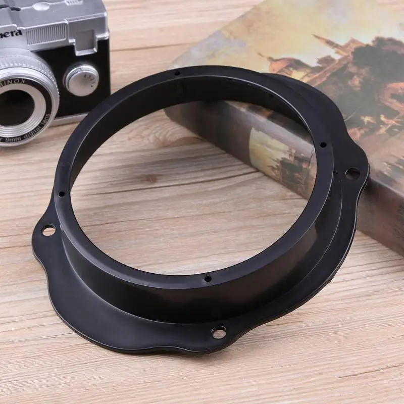 2pcs 6.5in Car Front Door Speaker Spacer Ring Adapter Plates for Car Styling Mounting Bracket Spacer Ring