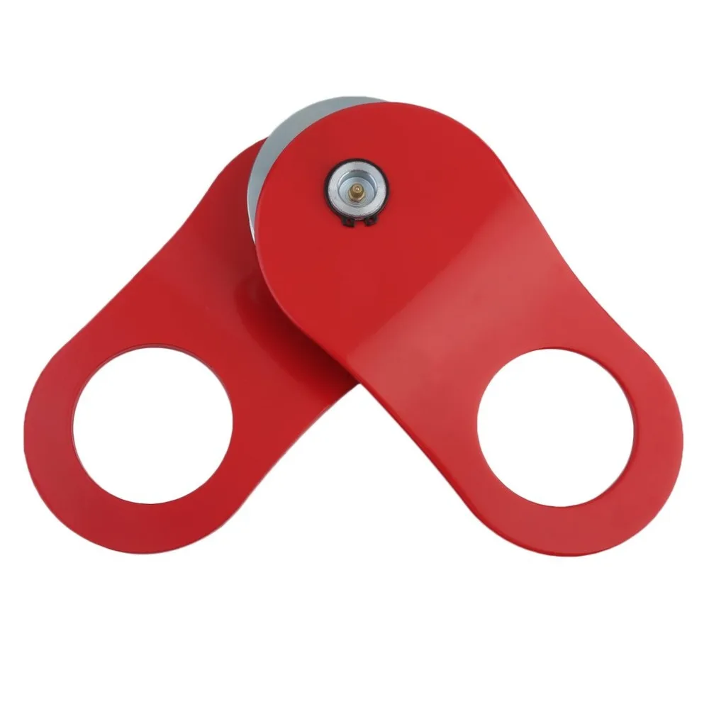 

10T Winch Pulley Snatch Block For Winch Rope Tow Trailer Webbing Lifting Professional Electric Winch Accessories Red/Black NEW