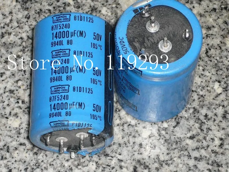 

[BELLA]American Chemical fever electrolysis 14000UF50V volume 35 * 50--10pcs/lot
