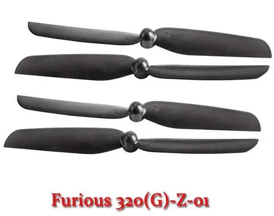 

2pairs/Lot Propellers Furious 320(G)-Z-01 For Walkera Furious 320 Racing Quadcopter Drone