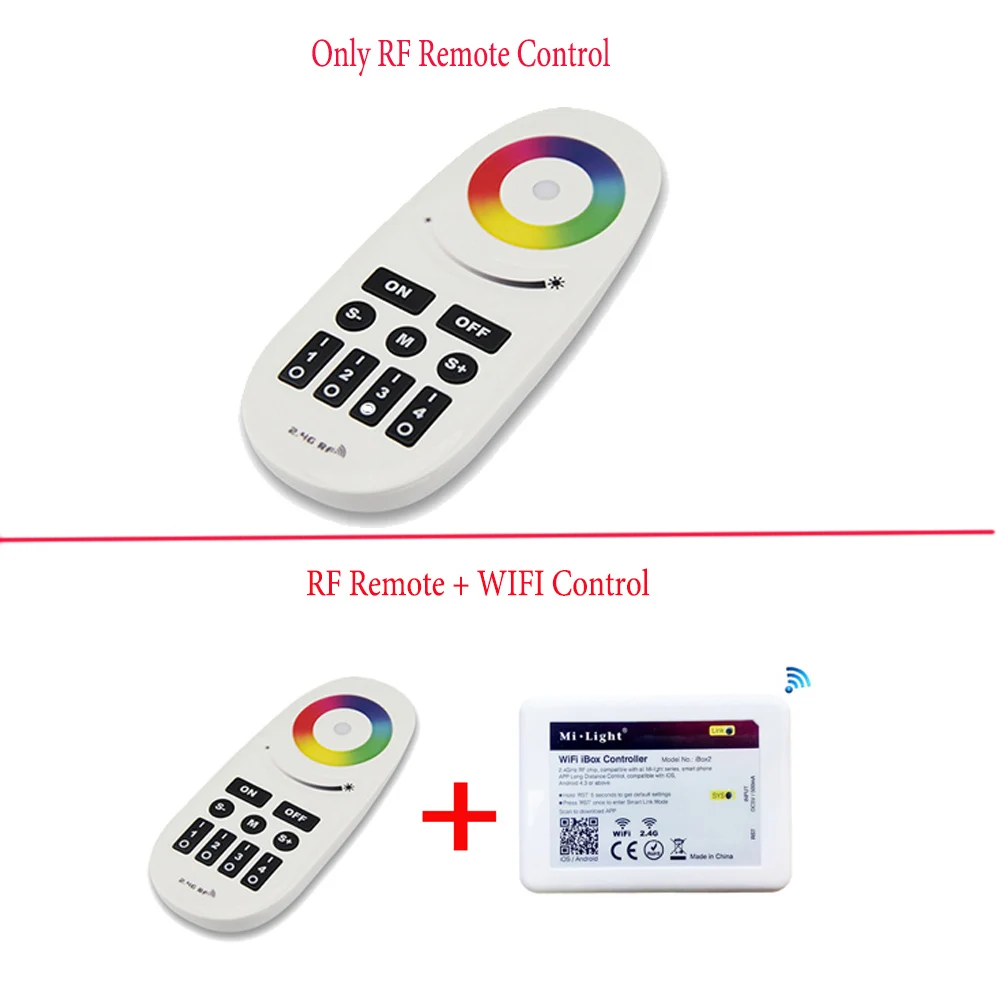 Светодиодная лента 80 м 5050 RGBW не водонепроницаемая Потолочная Milight ibox2 4 зоны