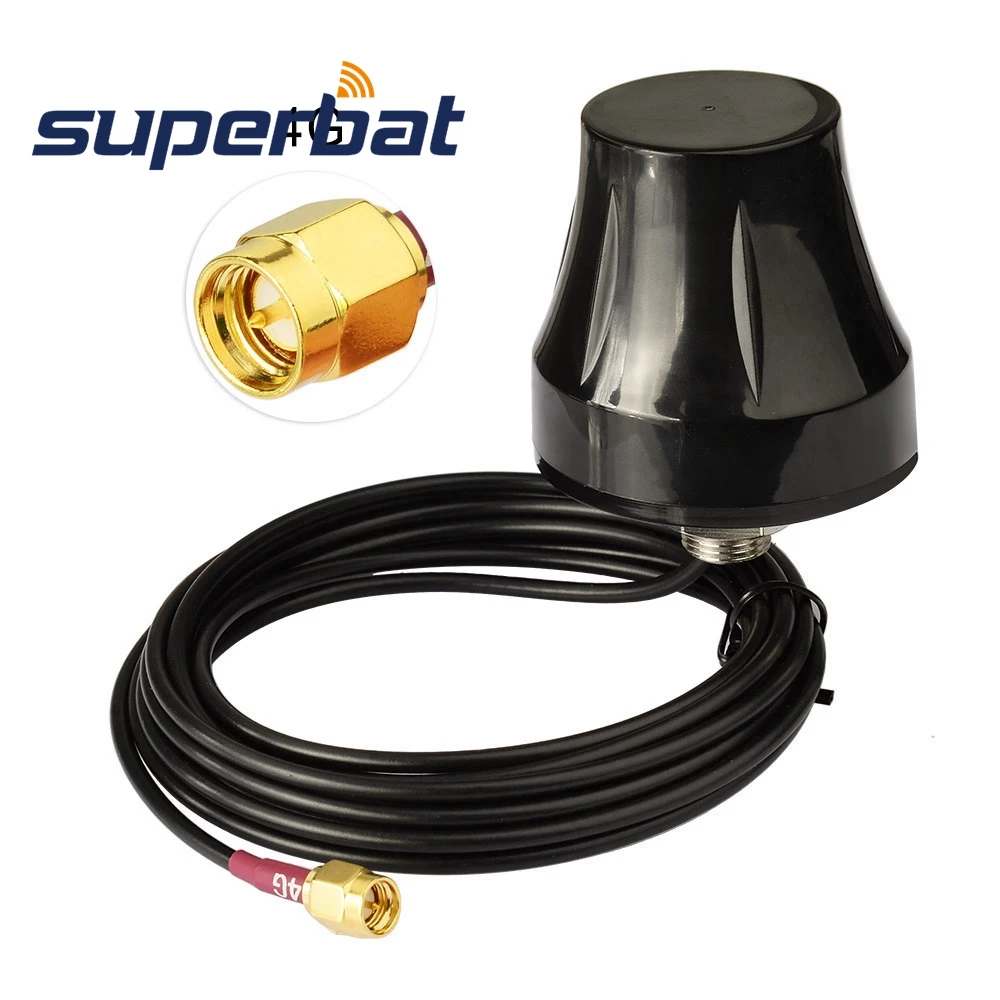 Винтовое крепление Superbat всенаправленная 2 дБи 4G LTE антенна SMA разъем для