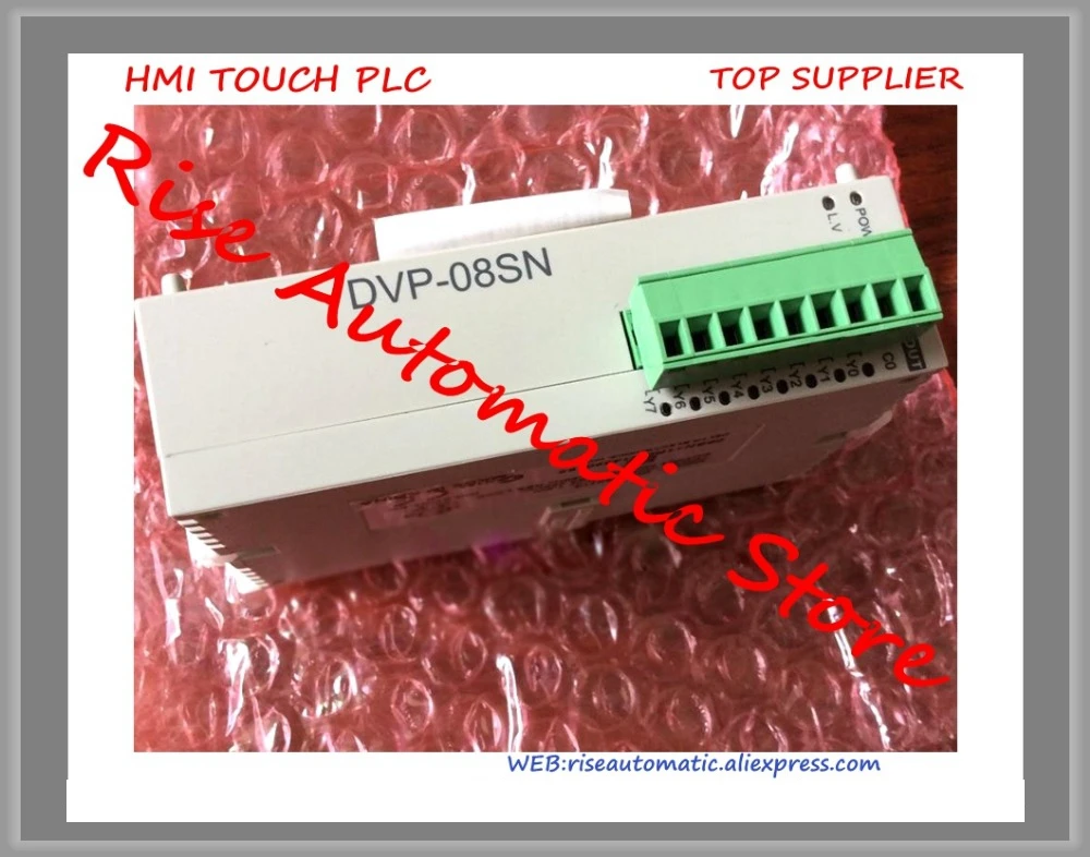 

New Original Programmable Controller PLC SS series Digital extension Module 8 point 4DI 4DO NPN transistor DC power DVP08SP11T