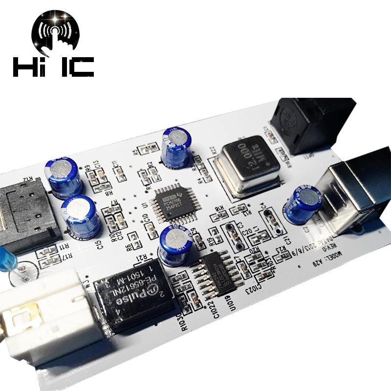PCM2706 USB портативный ЦАП HIFI внешний декодер Аудио карты до 3 5 мм оптический