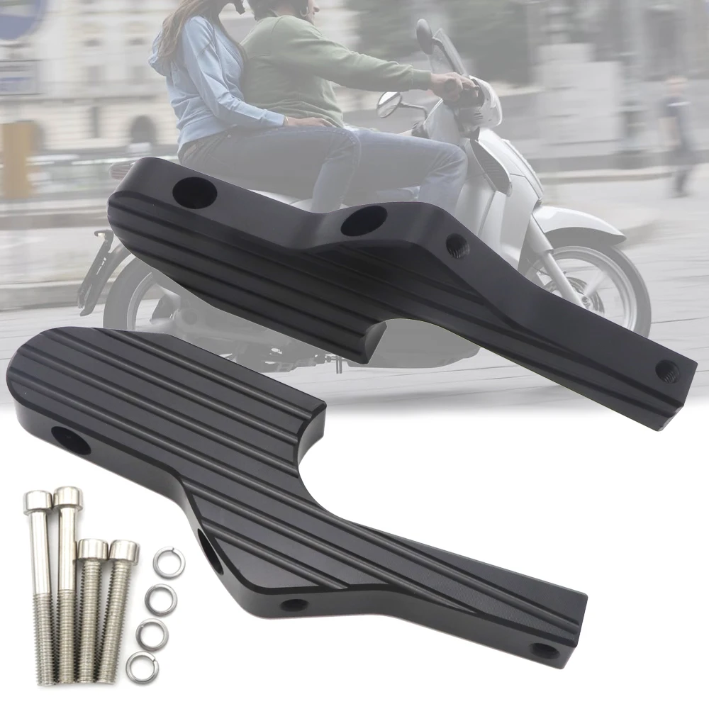 Новая Подножка для пассажира расширенные подножки для Vespa GT GTS GTV 60 125 200 250 300 300ie Vespa аксессуары для мотоциклов