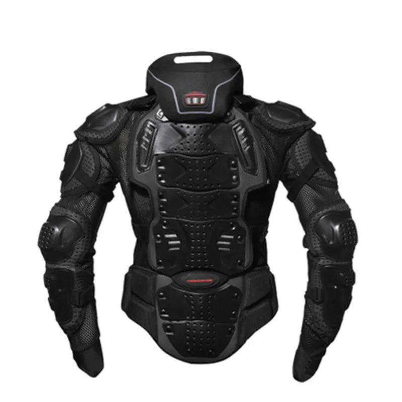 

HEROBIKER Motorcycle Jackets Men Motorcycle Armor Protection Body Protective Gear Motocross Motorbike Jacket With Neck Protector