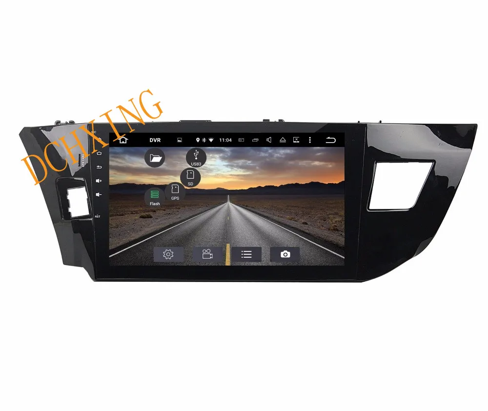 Flash Deal Octa Core 10.1 inch 8 core Android 9.0  Car Radio DVD player GPS for Toyota LEVIN  2013-2015 64G NAVIGATION 4GB RAM 6