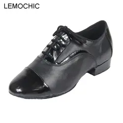 Lemochic Лидер продаж человек зал для сальсы Латинской Танго Arena Джаз Самба Румба Танго Pointe производительность Удобная танцевальная обувь