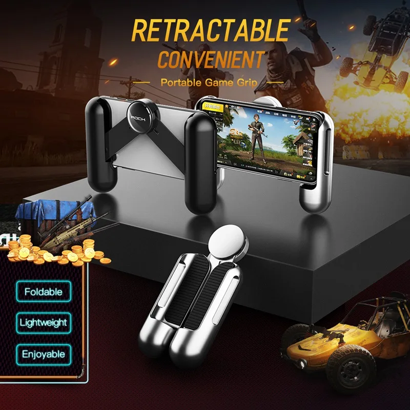 Игровой контроллер ROCK PUBG Mobie расширенный геймпад для правила выживания подставка