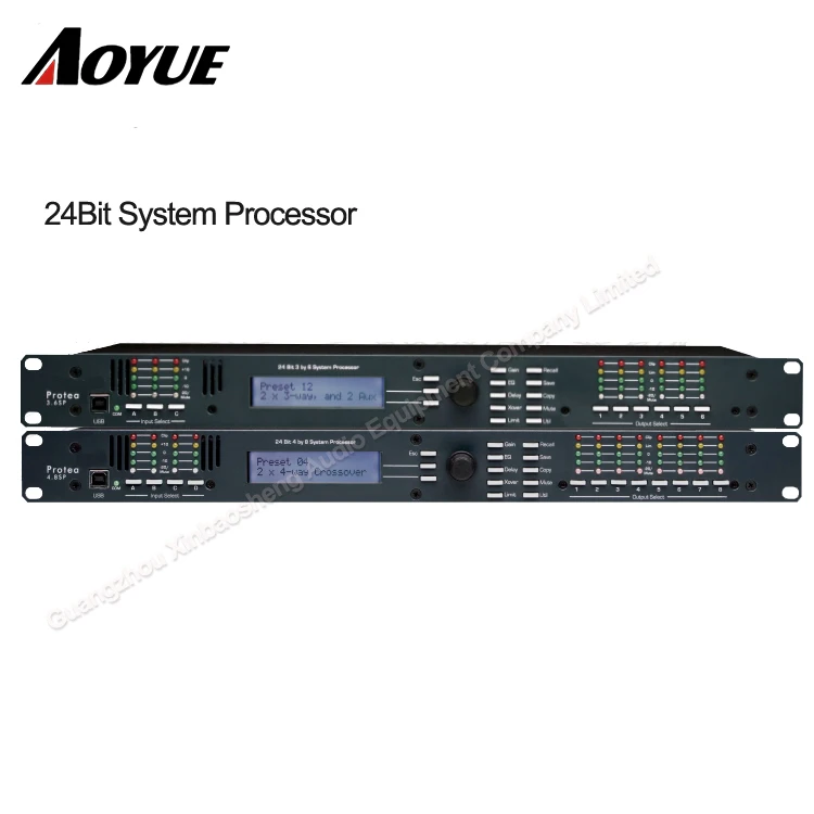 

24 Bit System processor 4.8SP sound effects audio processor for performance