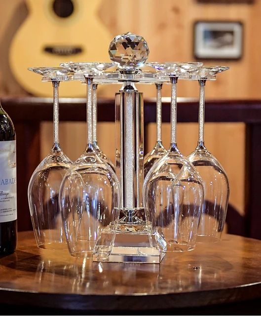 Black And White Wall Shelves Wine Glass Display Shelf