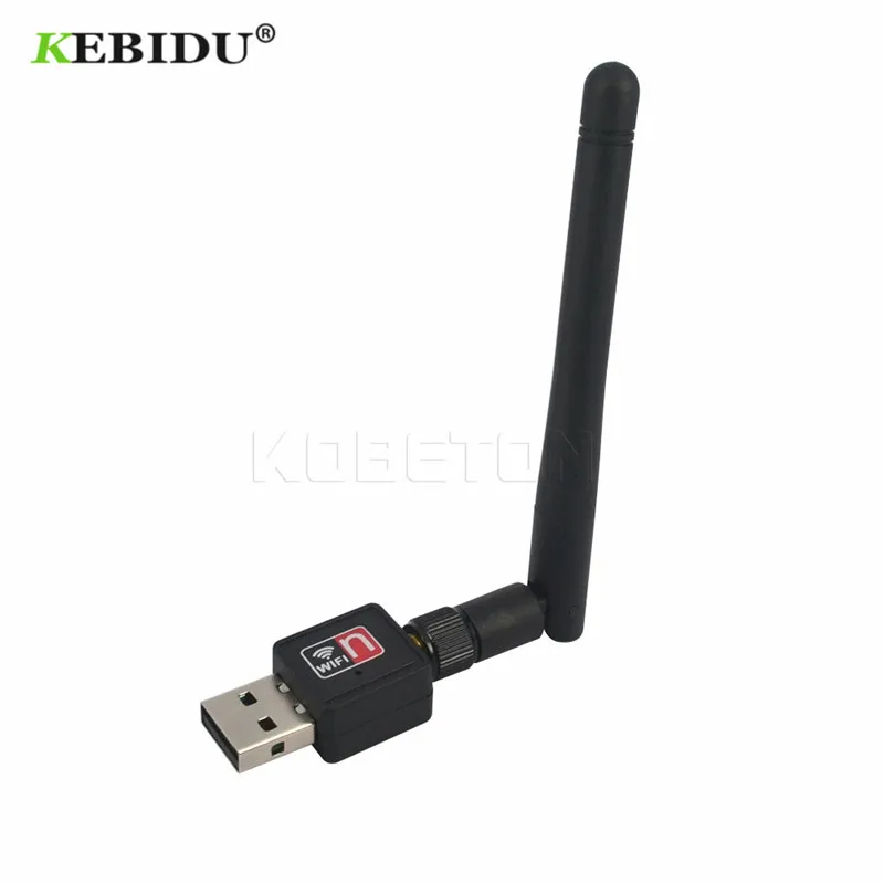 KEBIDU мини USB Wifi адаптер 150 Мбит/с 2 дБ антенна сеть Lan Карта ПК wi-fi приемник 802.11b/n/g высокоскоростной USB wi fi Ethernet