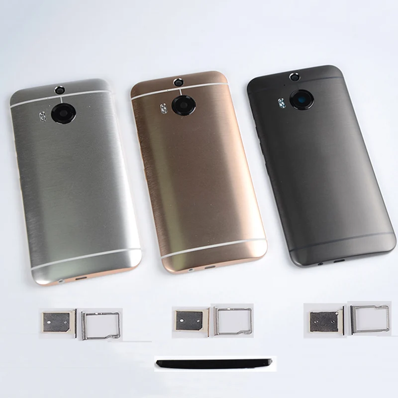 

Metal Rear Housing Door For HTC M9 PLUS M9+ Back Battery Cover Case with Volume + Power Button + Camera Lens+ Sim Tray + SD Tray